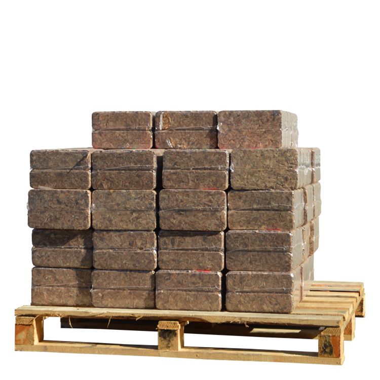 Briquetas de madera BioBriq MegaRuf media paleta